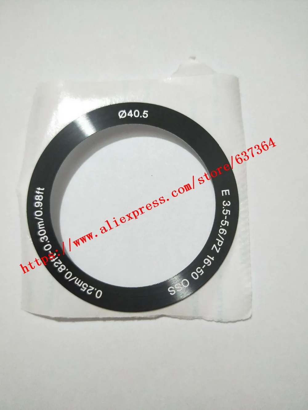

Front Decorate Name plate/Parameter ring around repair parts For Sony E PZ 16-50 f/3.5-5.6 OSS(SELP1650) lens