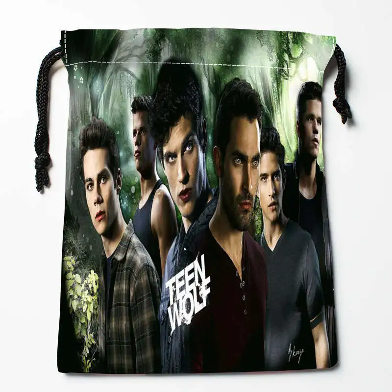 Новое поступление сумки на шнурке с волком для подростков хранения заказ принтом