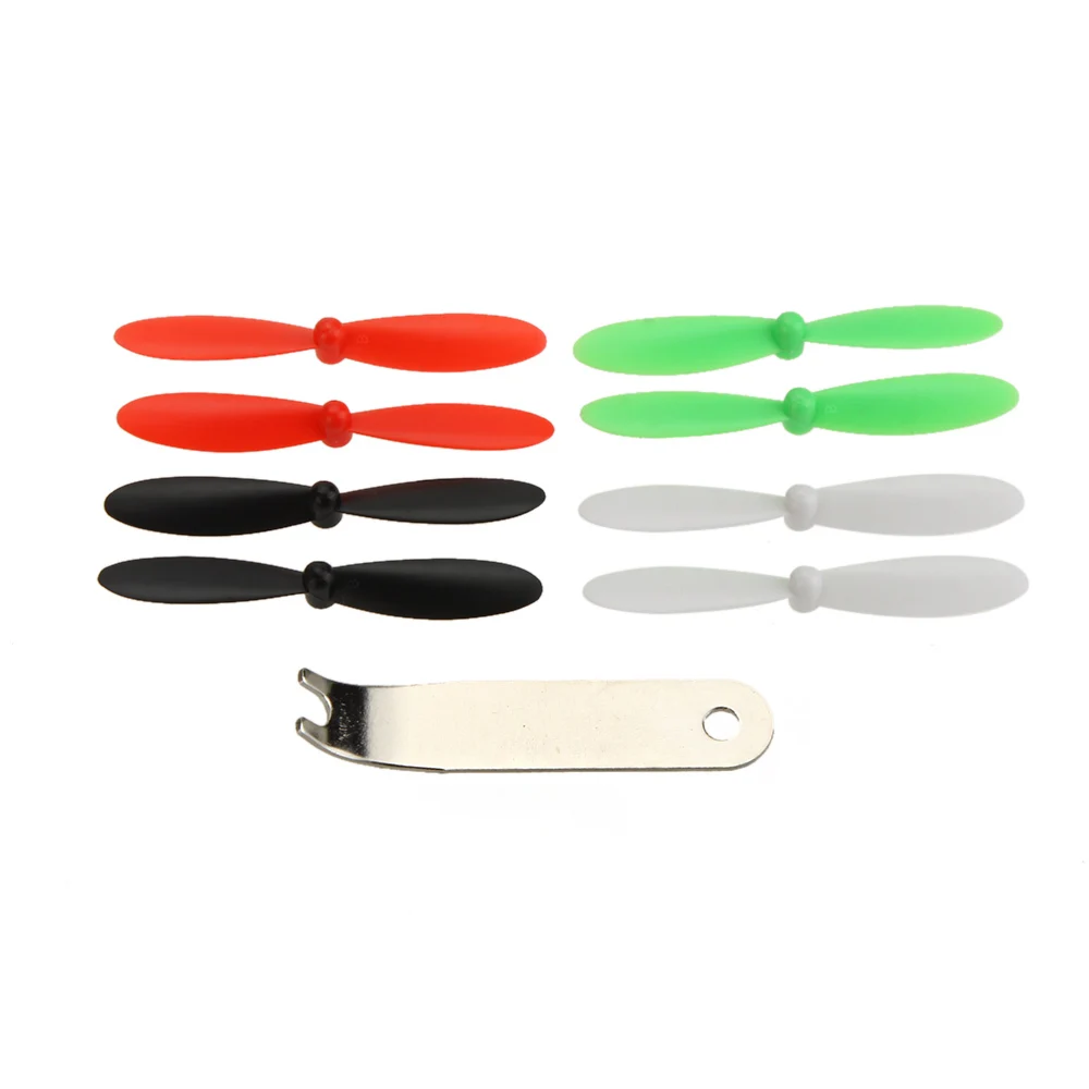 Набор пропеллеров для квадрокоптера Hubsan H107 H107L H107C H107D JXD385 CX-30 310 310B Series H108C H6C, 8 шт./партия