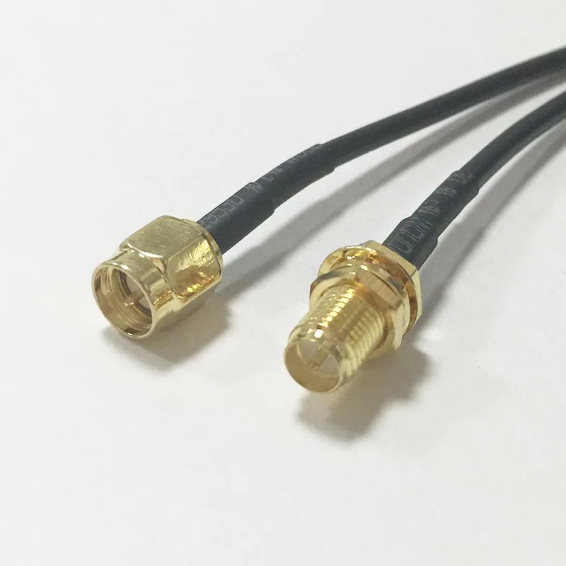 Новый модем коаксиальный кабель SMA штекер разъем переключатель гнездовой гайка