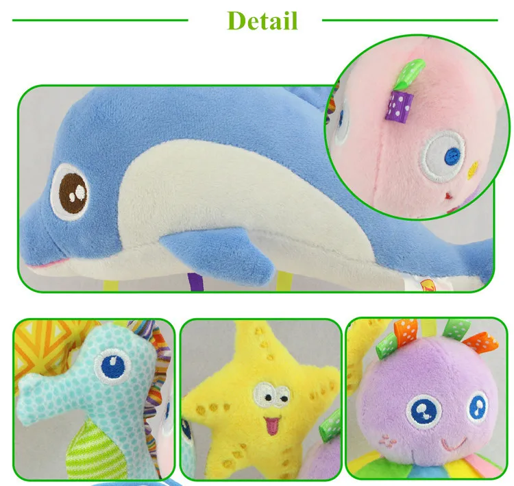 Игрушка на коляску Младенческая Crinkle подвесные игрушки для кроватки кровать