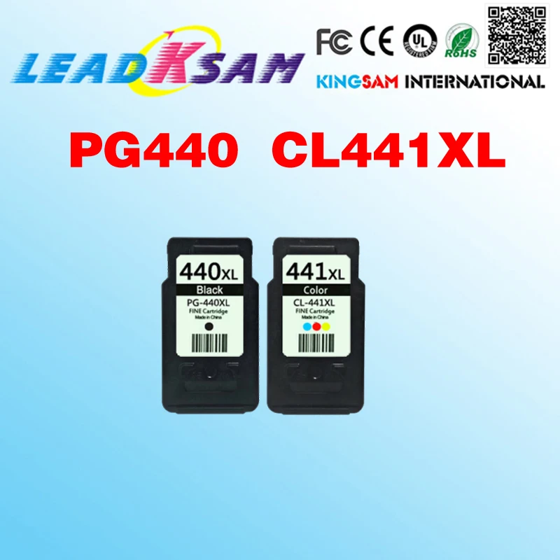 Совместим с Canon PG 440 картридж чернилами CL 441 PG440 CL441 PG440XL CL441XL PIXMA MG2180 MG3180 MG4180