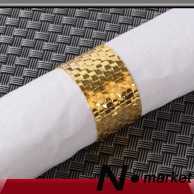 Новинка специальное кольцо для салфеток в австралийском стиле 18 K золотистый
