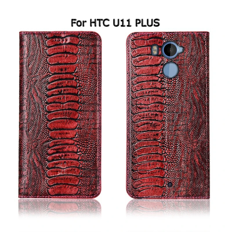 Топ из натуральной коровьей кожи Магнитный чехол для htc U11 U12 Plus Life EYEs U12+ U11+ подставка Флип Ретро чехол для телефона чехол