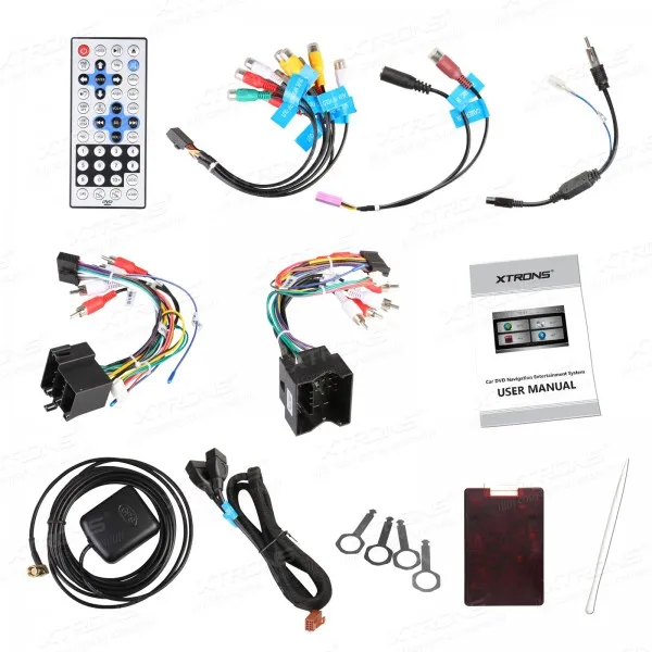 XTRONS 7 дюймов 2 din автомобильный аудио HD сенсорный экран стерео DVD плеер с GPS