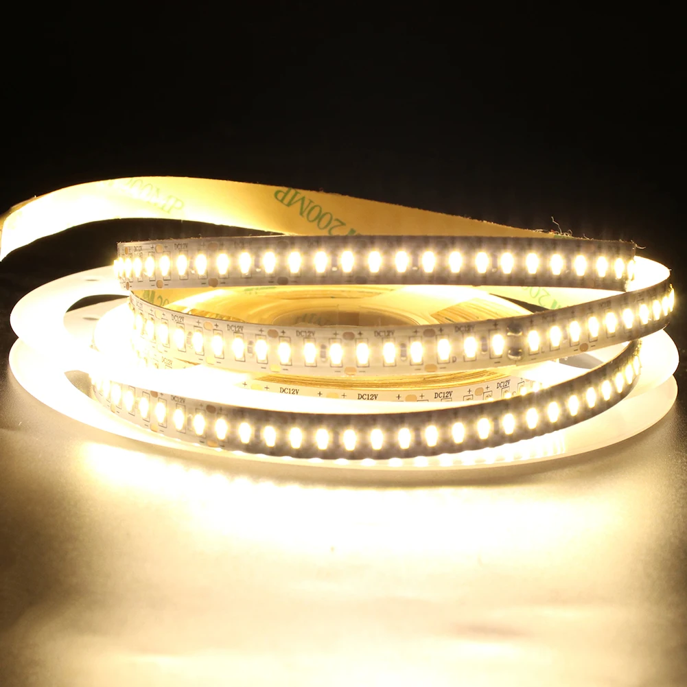 204 светодиодный s/m SMD 3014 Светодиодный гибкий светильник с разъемом постоянного тока 5 м 1020 светодиодный s Лента 4014 12 В постоянного тока Водонепроницаемая веревочная лампа супер яркая