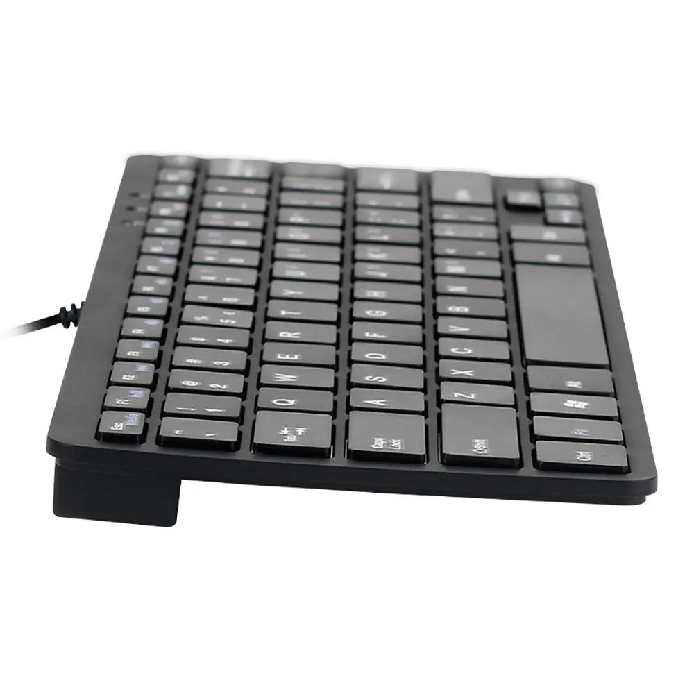 Ультратонкая проводная USB клавиатура VOBERRY с 78 клавишами|Клавиатуры| |