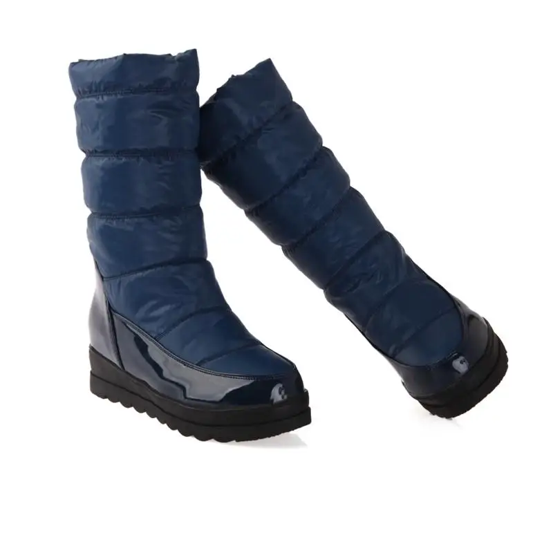 MEMUNIA/Лидер продаж Классические женские ботинки Однотонные до середины икры Обувь