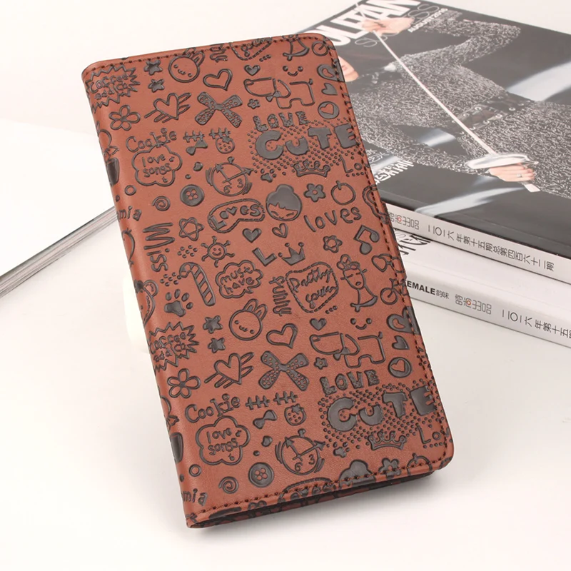 Сумка для HOMTOM ht17 Pro Чехол телефона Фолио Флип премиум шаблон PU кожаный бумажник