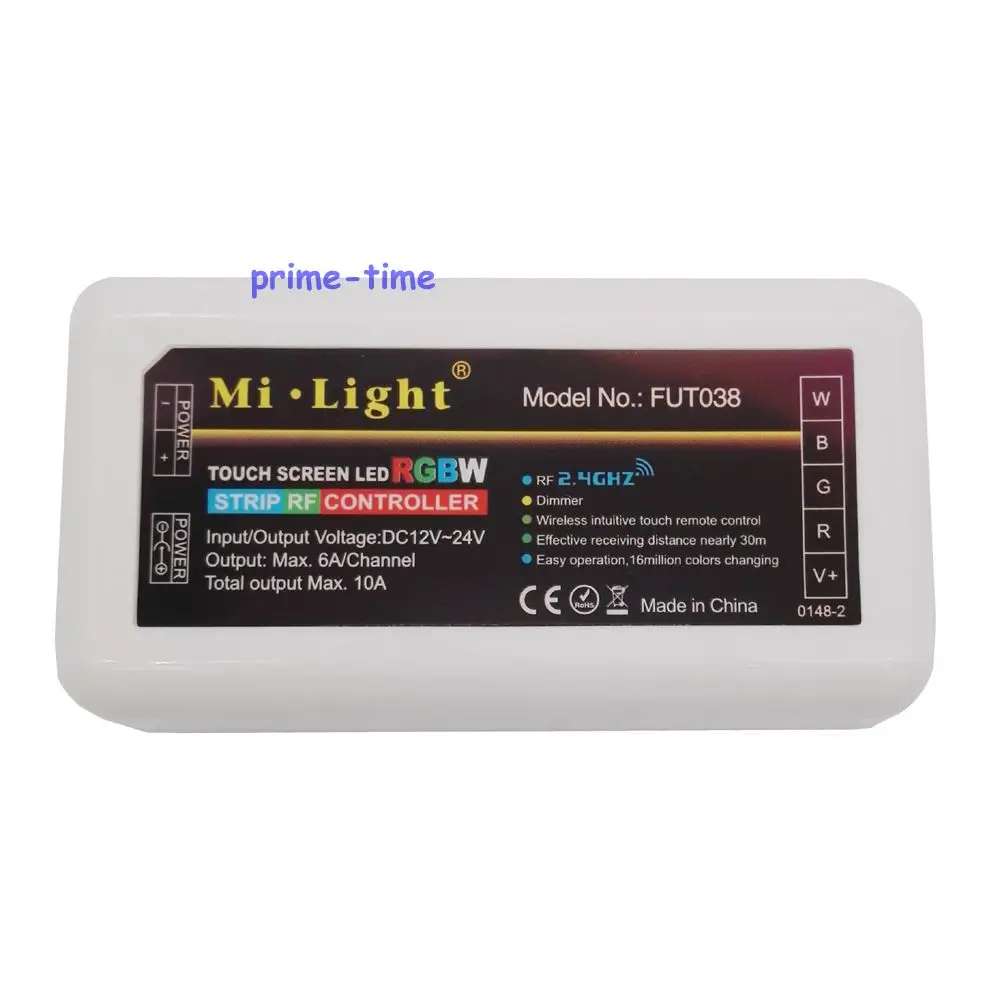 Mi.light 4-zone RGBW RGBWW led controller 2.4G touch screen dimmer wireless controller for led strip/bulb