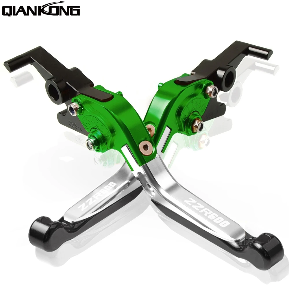 Motorcycle CNC Adjustable Brake Clutch Levers handle For KAWASAKI ZZR600 ZZ-R600 1990 1991 1992 1993 1994 1995 1996-2014 |