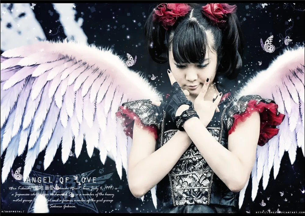 19 BABYMETAL плакат семейная Спальня украшение картина высокой четкости покрытая бумага Плакат Бар Кафе спальня наклейки на стену - Цвет: 19