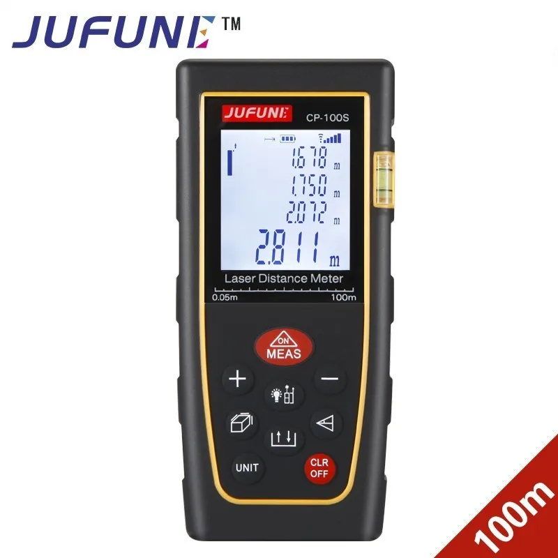 Цифровой лазерный дальномер Jufune CP-100S 100 м | Инструменты