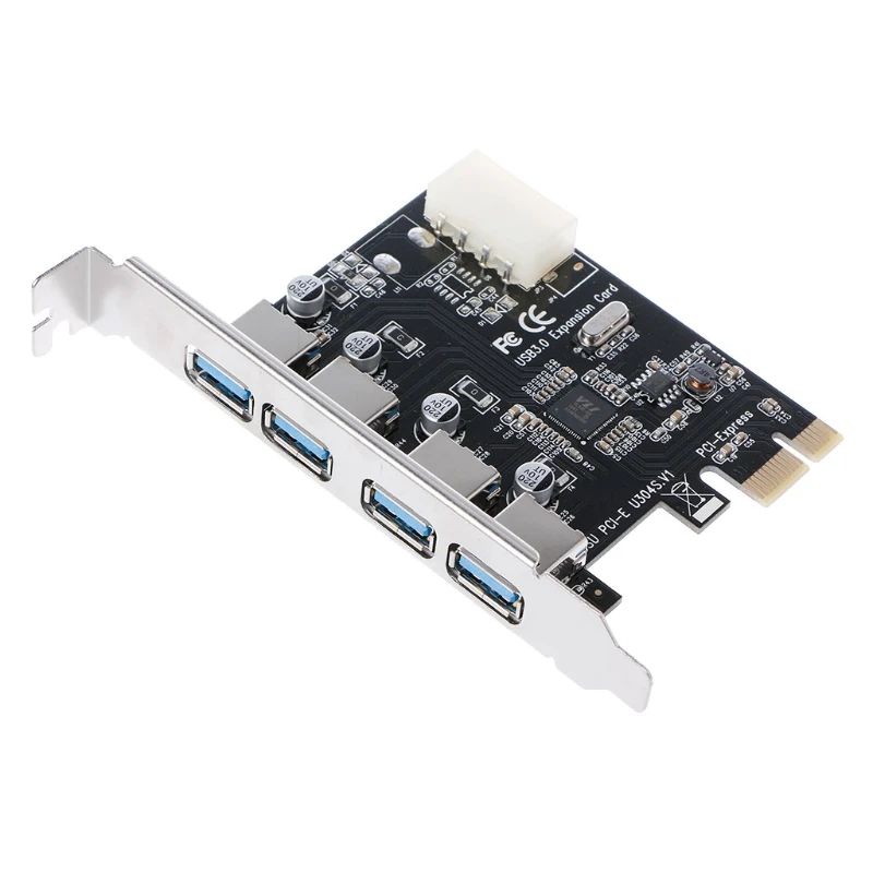Адаптер для карты расширения SuperSpeed USB 3 0 PCI E PCIE 4 Порта Express|3.0 pci|usb 3.0 pcipcie pci adapter |