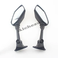 acz motorcycle 1 pair rear mirrors motorbike scooters rearview side view for kawasaki zx6r zx 6r er 6f 2009 2011