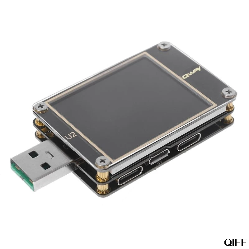 

Drop Ship&Wholesale Upgraded WEB-U2 USB Tester QC4.0+ PD3.0 2.0 PPS Quick Charging Protocol Capacity DC meter 4~24V 5A July 3