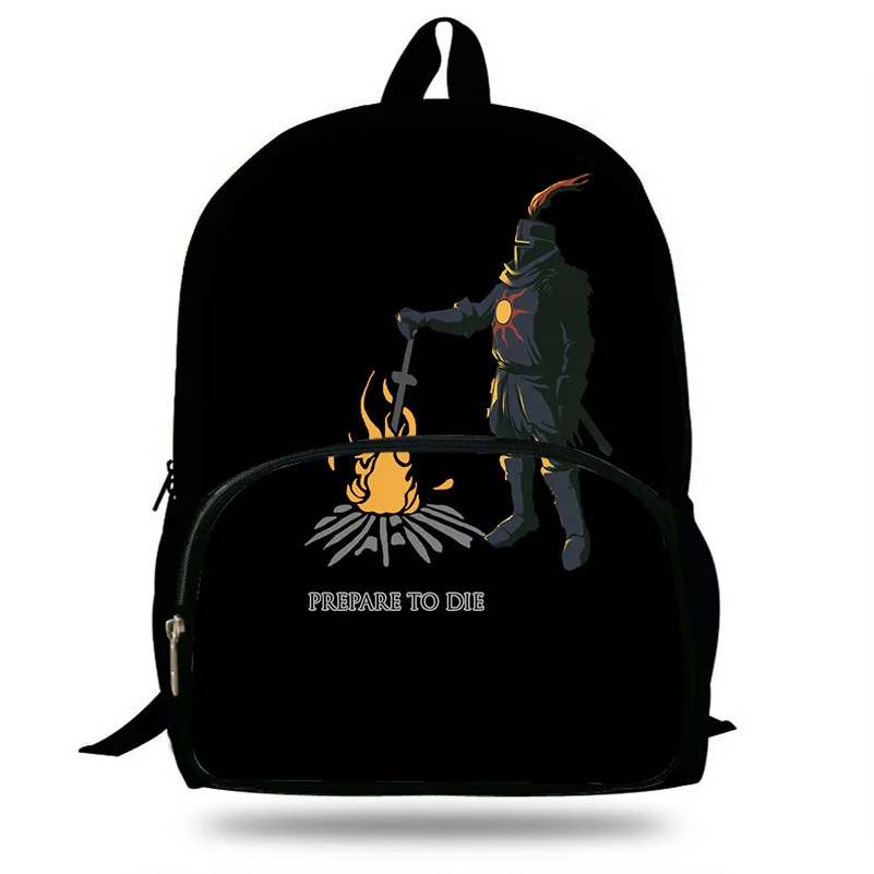 Рюкзак для мальчиков и девочек 16 дюймов с принтом Dark Souls | Багаж сумки