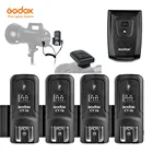 Беспроводной радиоприемник Godox для Canon, Nikon, Olympus, Pentax, 16 каналов, с триггером и приемником, комплект для студийной вспышки