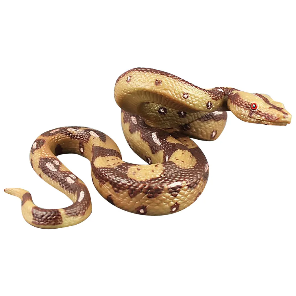 

Party Prank Prop For Decor High Simulation Rubber Snake Toy Kids Gag Toys Prank Jokes Toys Animals Model Funny Wild Snake