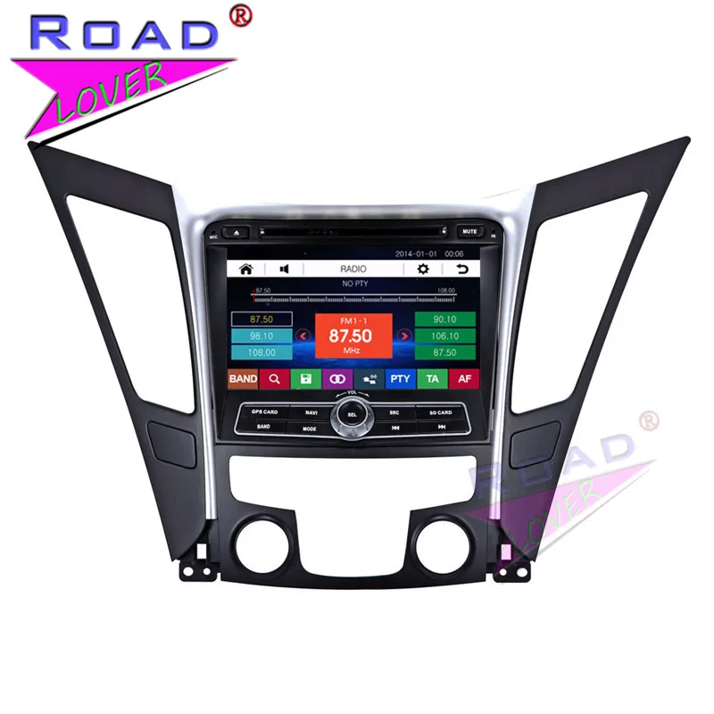 Автомобильный медиацентр TOPNAVI Wince 6 0 два Din 8 дюймов DVD плеер для Hyundai Sonata/I40/I45/I50/YF 2 4