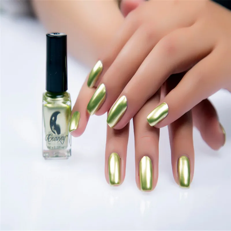 Встроенный зеркальный Гель лак для ногтей 6 цветов в наличии|nail polish|mirror nail polishpeel off