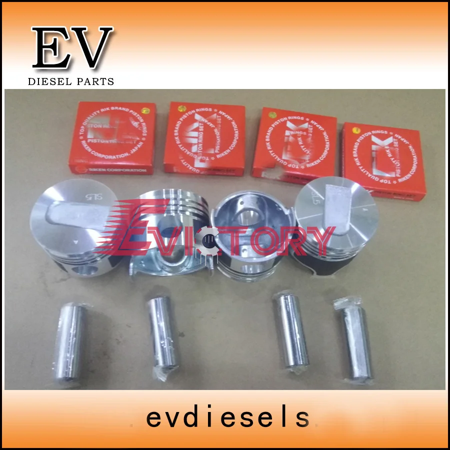 

Alfin type S4L S4L2 piston and piston ring For Mitsubishi S4L Peljob EB350 EB406 excavator