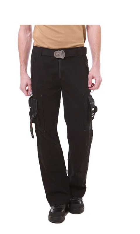 Мужские брюки карго с множеством карманов военные тактические рабочие боевые