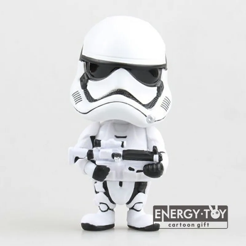 " мультфильм Звездные войны bobblehead ПВХ Действие кукольная фигурка игрушка