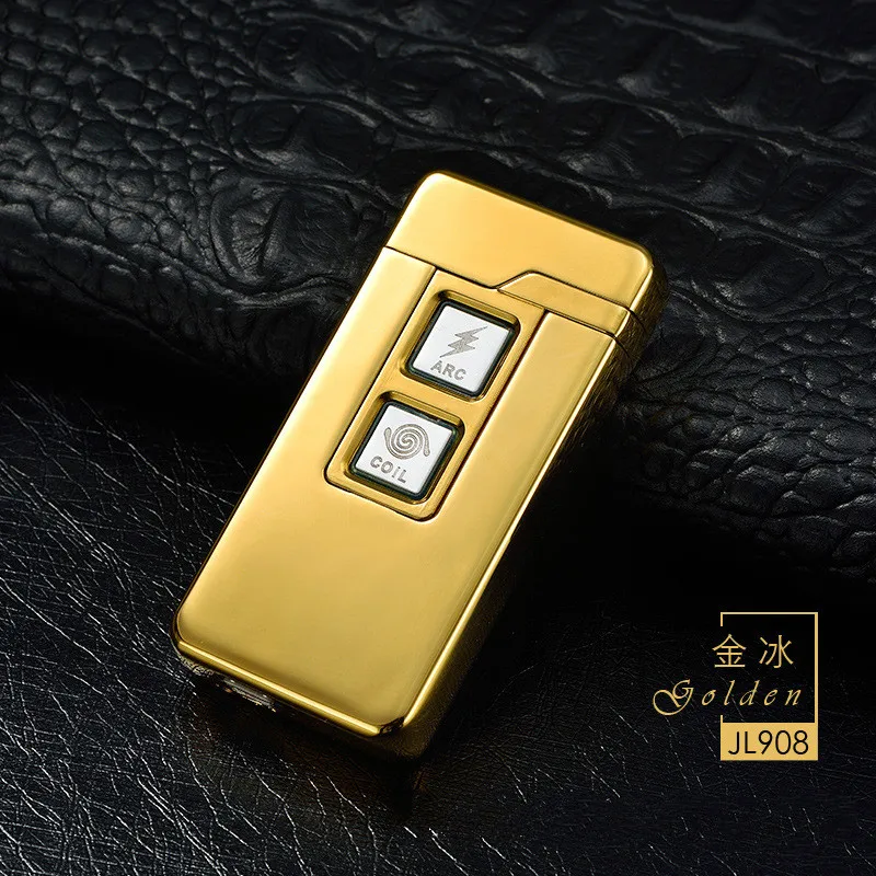Usb зарядка Tesla катушка и дуговая Зажигалка USB ветрозащитная индивидуальная