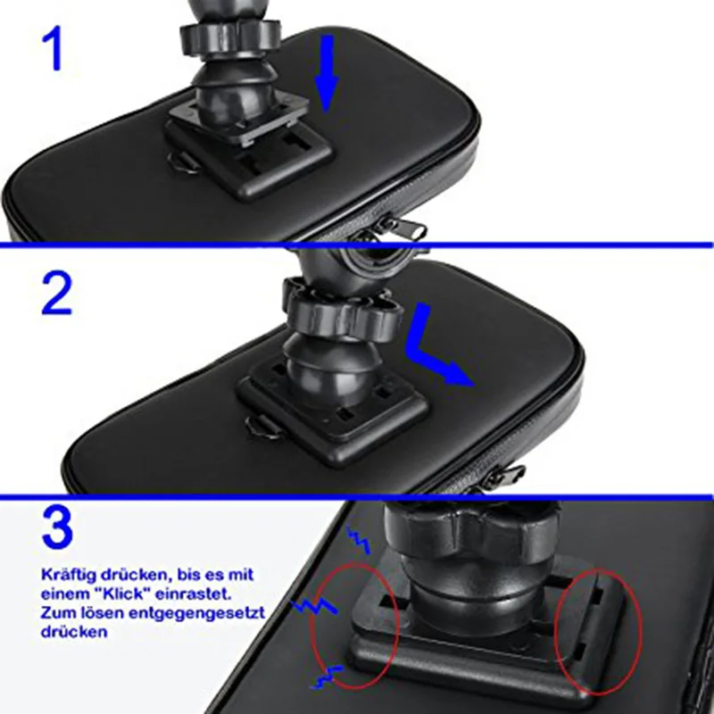 Держатель на руль велосипеда с водонепроницаемым чехлом универсальный чехол для