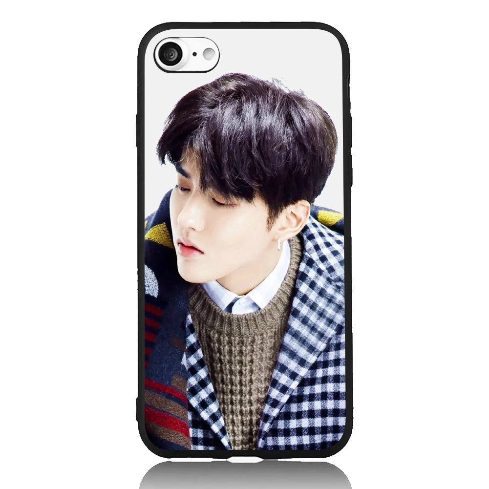 Рыжий кот EXO Love Me правой Корея звезда музыка Книги по искусству для iPhone 6 S 7 Plus ТПУ