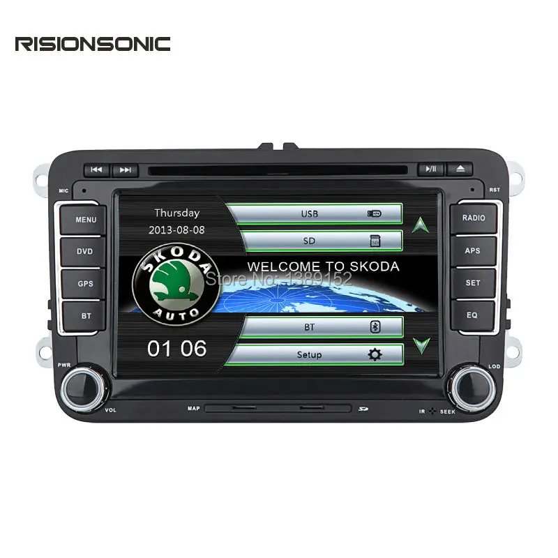 Оптовая продажа! 2 Din 7 дюймов dvd плеер автомобиля для Фольксваген Passat/поло/GOLF/Skoda с
