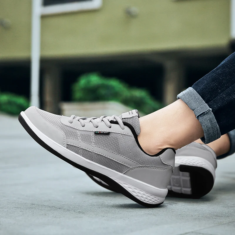 

Male Breathable Sneakers Mens Luxury Brand Casual Shoes Man Fashion High Quality Footwear Adult Trainers Krasovki Zapatos Hombre