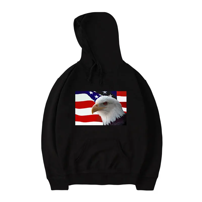 Мужская и Женская Повседневная Толстовка с капюшоном принтом - Цена: 