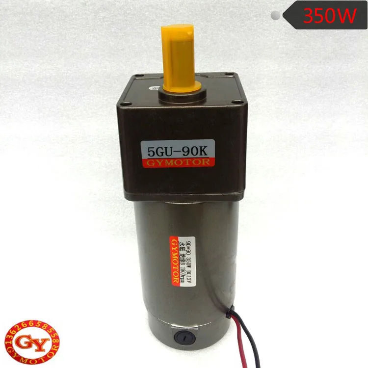 350 Вт миниатюрный с понижающей коробкой DC12V 24V 220V постоянный магнит DC мотор |