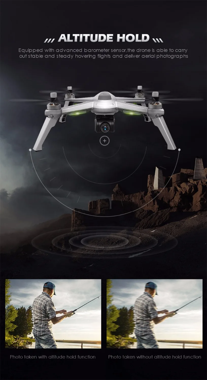 JJR/C JJRC X5 бесщеточный двигатель GPS RC Дрон с 1080P 5G Wifi камерой двусторонняя связь