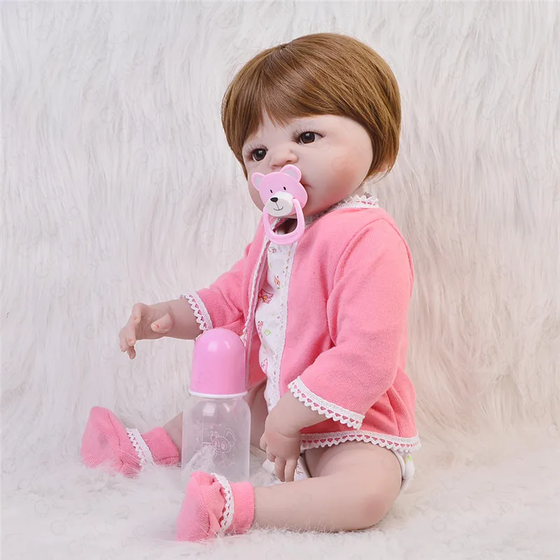 Новинка 2019 года Reborn Baby Doll Bebe полный силиконовые игрушки для детей Bb ручной работы