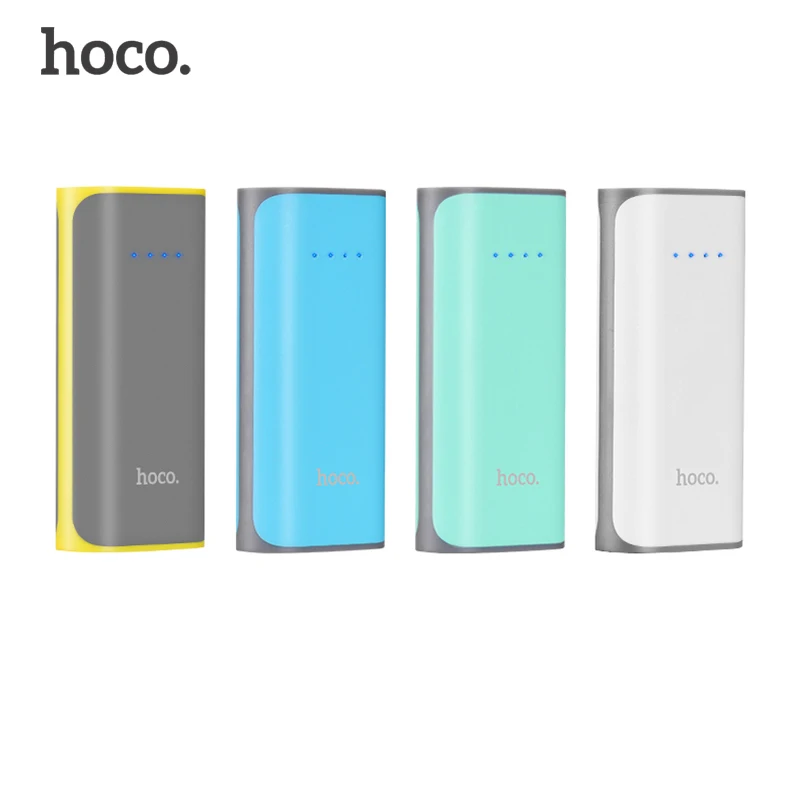 Внешний аккумулятор HOCO B21 5200 мАч 18650 мини USB|battery charger powerbank|powerbank for iphonecharger powerbank |
