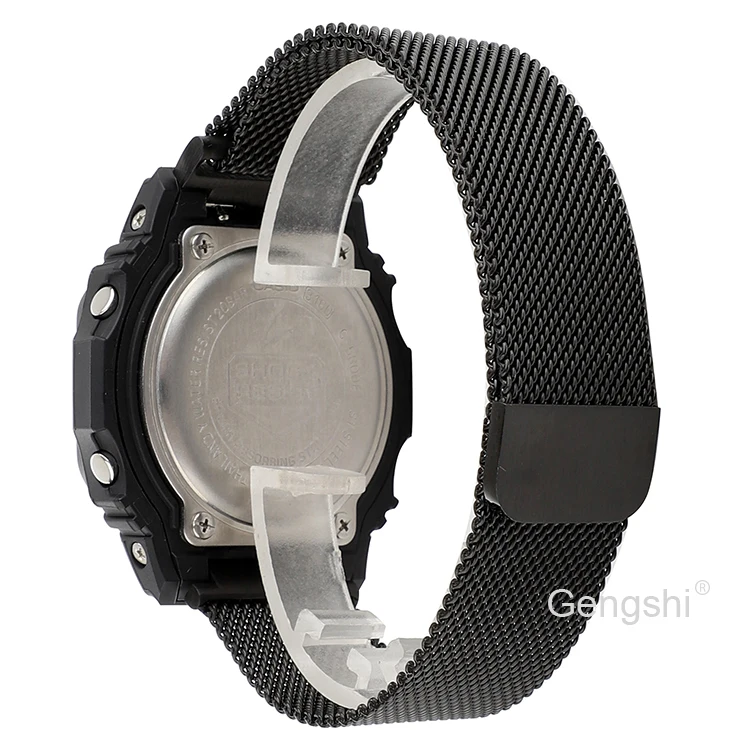 Ремешок Gengshi Milanese Loop для часов подходит Casio G Shock Gma S120 g120 |Ремешки часов| |