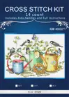Oneroom счастливая птица и чайник вышивка, рукоделие, поделки 14CT без надписей DMC DIY качество вышивки крестом Наборы, ручная работа, искусство, Декор