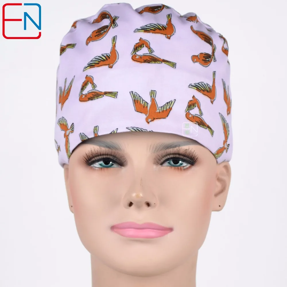 Женские шапки с эффектом потертости в фиолетовом и розовом цветах|surgical cap|surgical caps