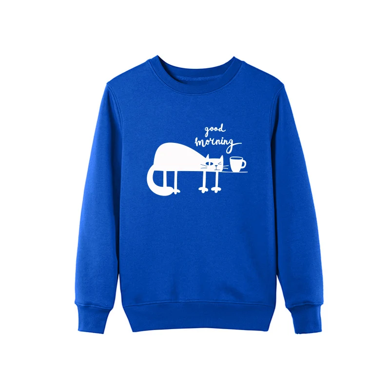 

Korean Style Hoodies Women 2020 Winter Fashion Cartoon Cat Sweatshirt Harajuku Female Pullovers High Quality