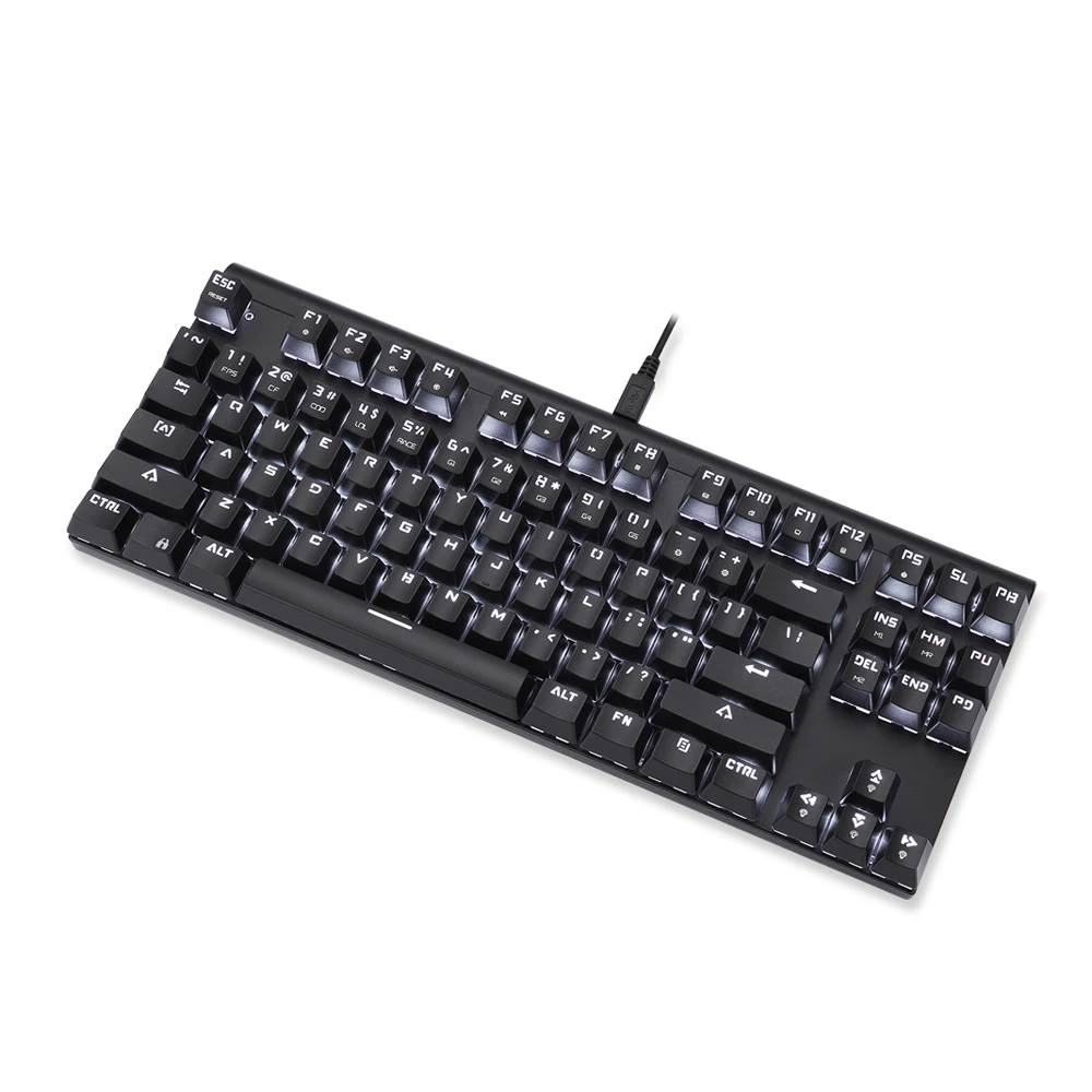 MOTOSPEED CK101 синий/красный переключатель Профессиональная USB Gaming механическая