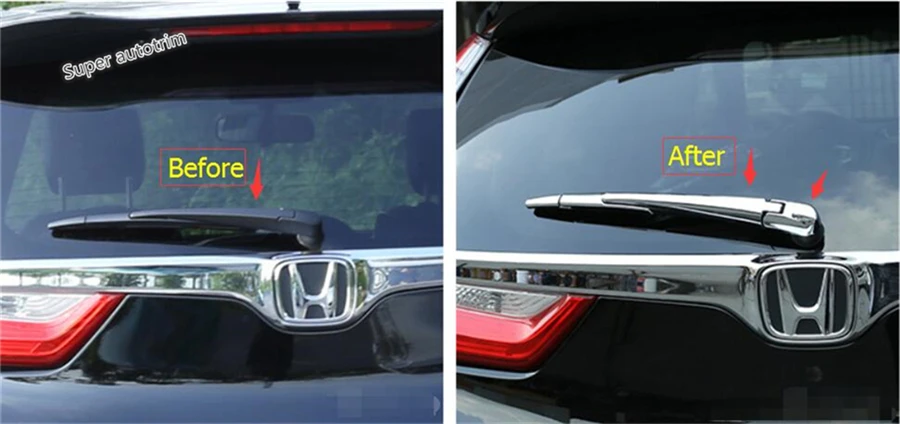 Lapetus заднее лобовое стекло ветровое защита от дождя накладка подходит для Honda CRV CR