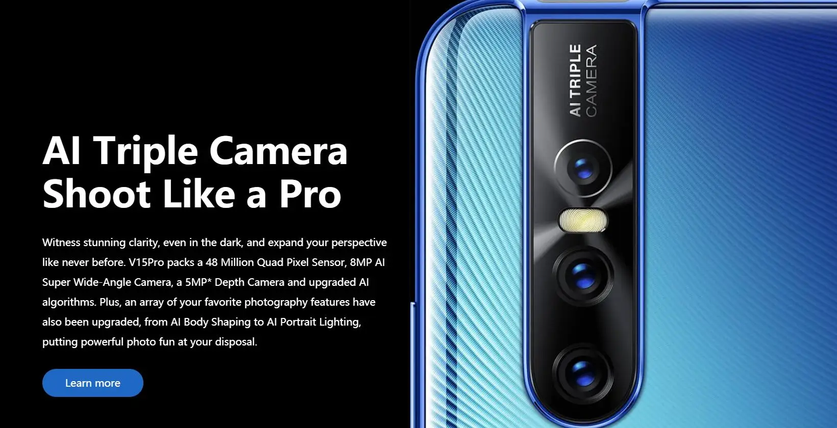 Глобальная версия оригинала Vivo V15 Pro мобильный телефон 6+ 128G Snapdragon 675 Восьмиядерный 48MP 6,3" отпечаток пальца на экране мобильного телефона