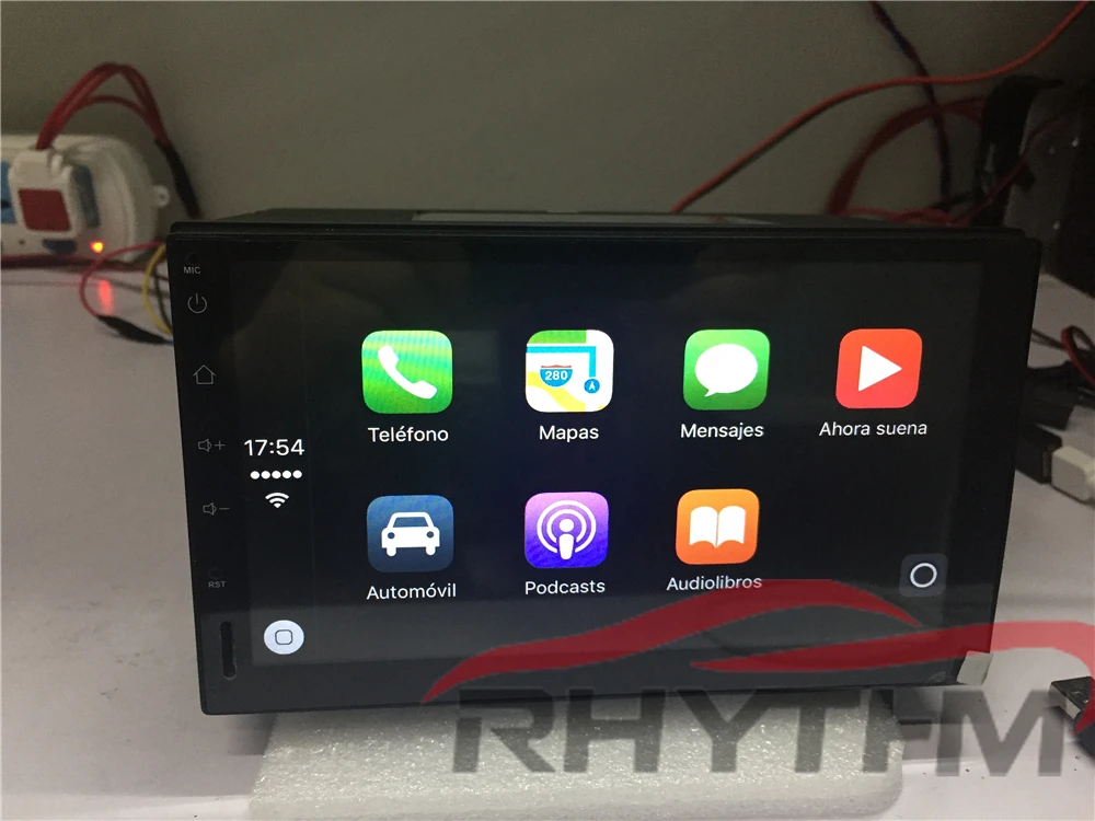 USB Carplay ключ для IOS телефона с помощью Carplay в Android автомобильный мультимедийный радио плеер подключение по USB поддержка сенсорного/голосового управления