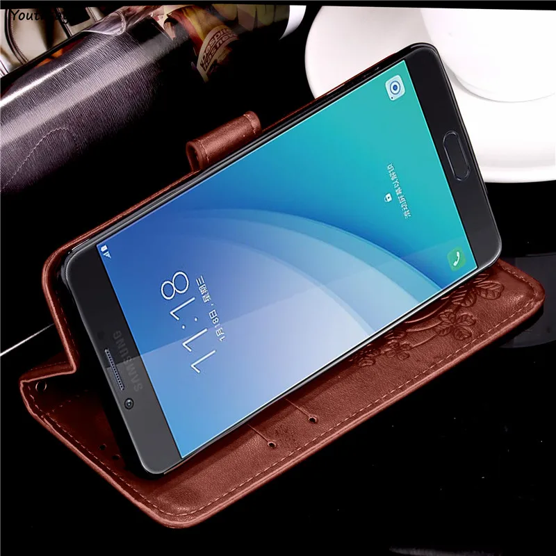 Чехол Youthsay для Samsung Galaxy C7 Pro чехол C7010 кожаная сумка телефона чехлы чехол|for samsung
