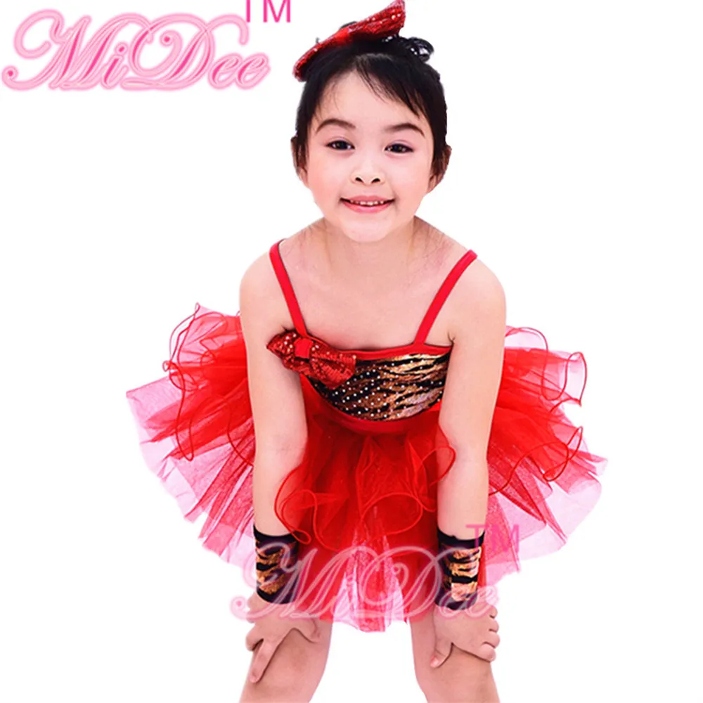 MiDee Tutus Ballet Dresses Tutu Costumes Ballerina Swan Costume Outfits Contemporary Dress for Girls | Тематическая одежда и