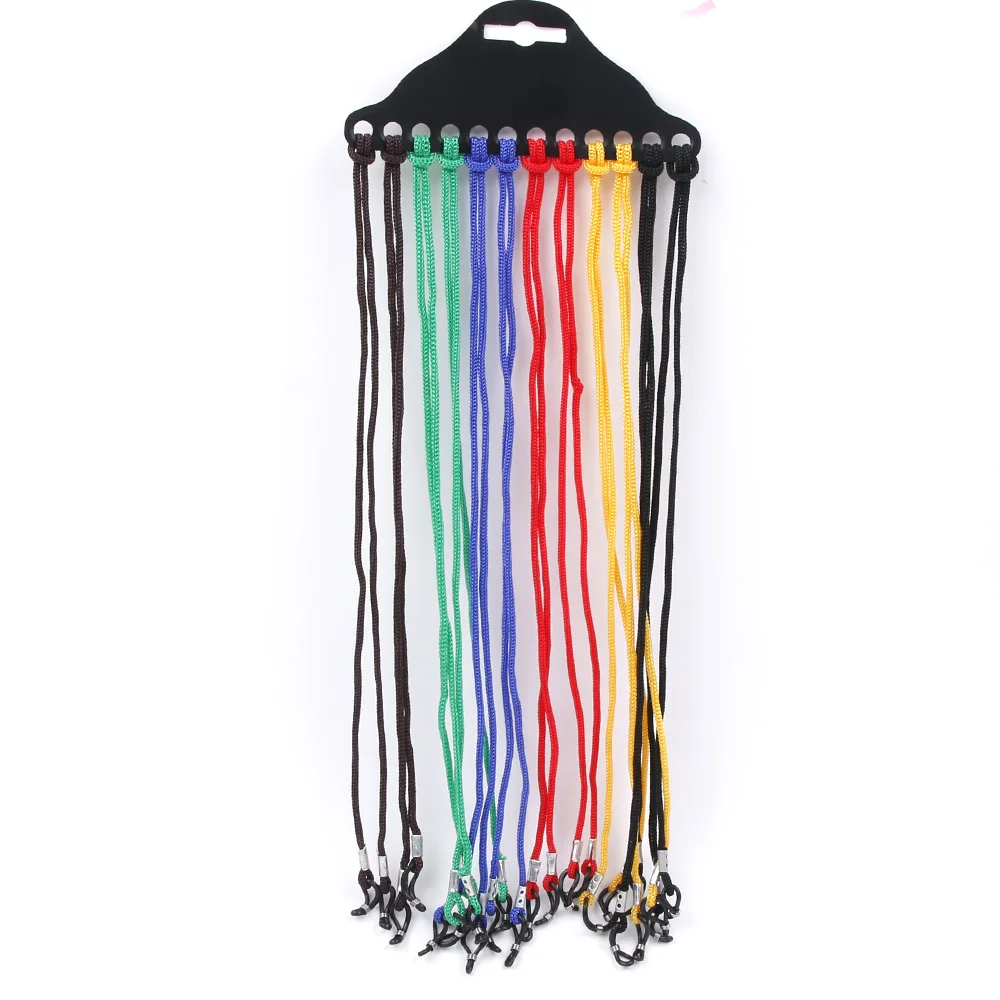 

12Pcs Sunglass Eyewear Braided Neck Cord String Retainer Strap Lanyard Holder Eyeglass Glasses Retainer