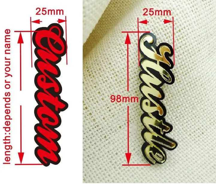 24 пара/лот имя индивидуальные Серьги-гвоздики | Украшения и аксессуары
